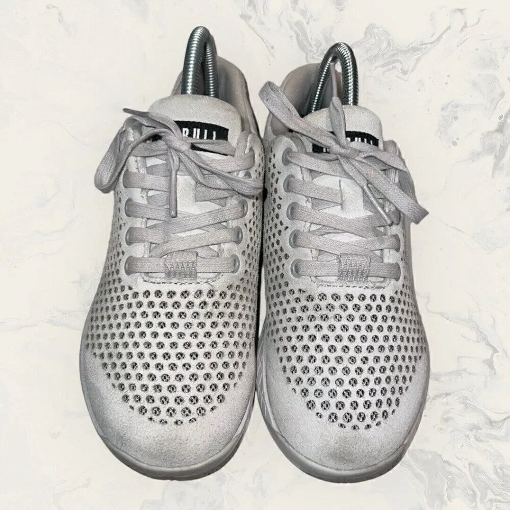 NOBULL Perforated Suede Steel Gray Trainers Crossfit Shoes Womens Size 7.5